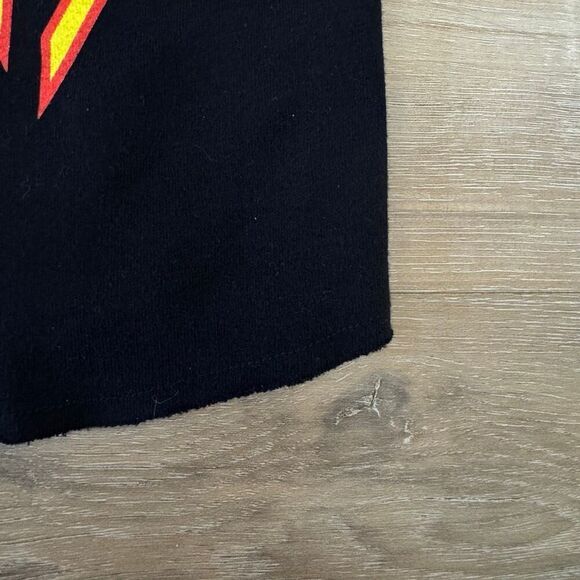 Peaches Merrill Nisker Black Graphic Shirt Size Large Cutoff Raw Punk Erotic - Picture 4 of 5